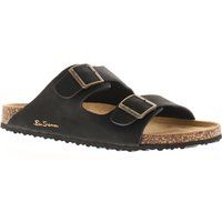 Leder-Sandalen mit Doppel-Schnalle