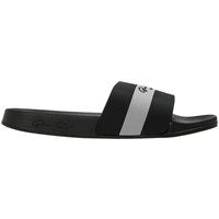 Sportliche Badesandalen mit Logo-Streifen