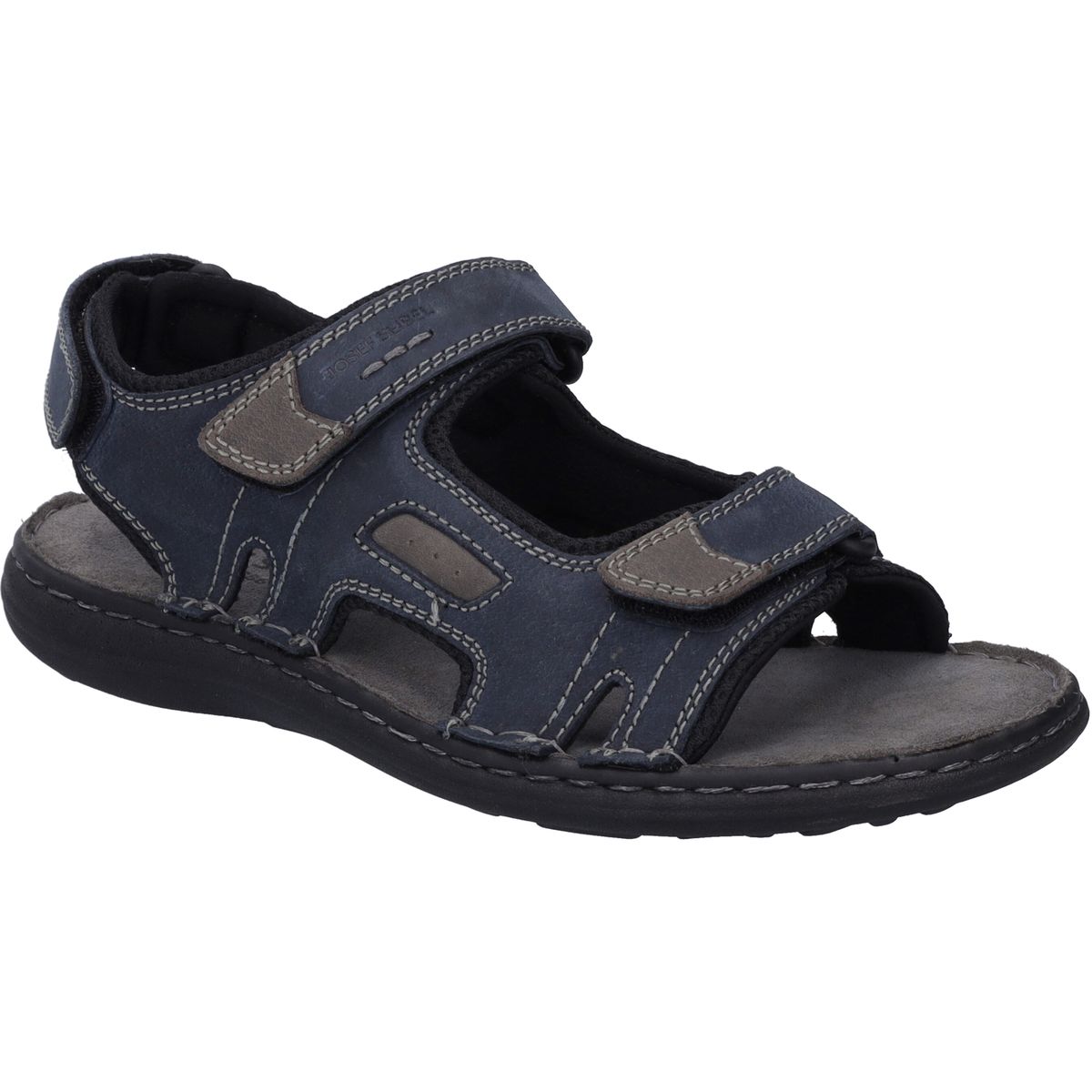 Verstellbare Riemensandalen aus Nubukleder