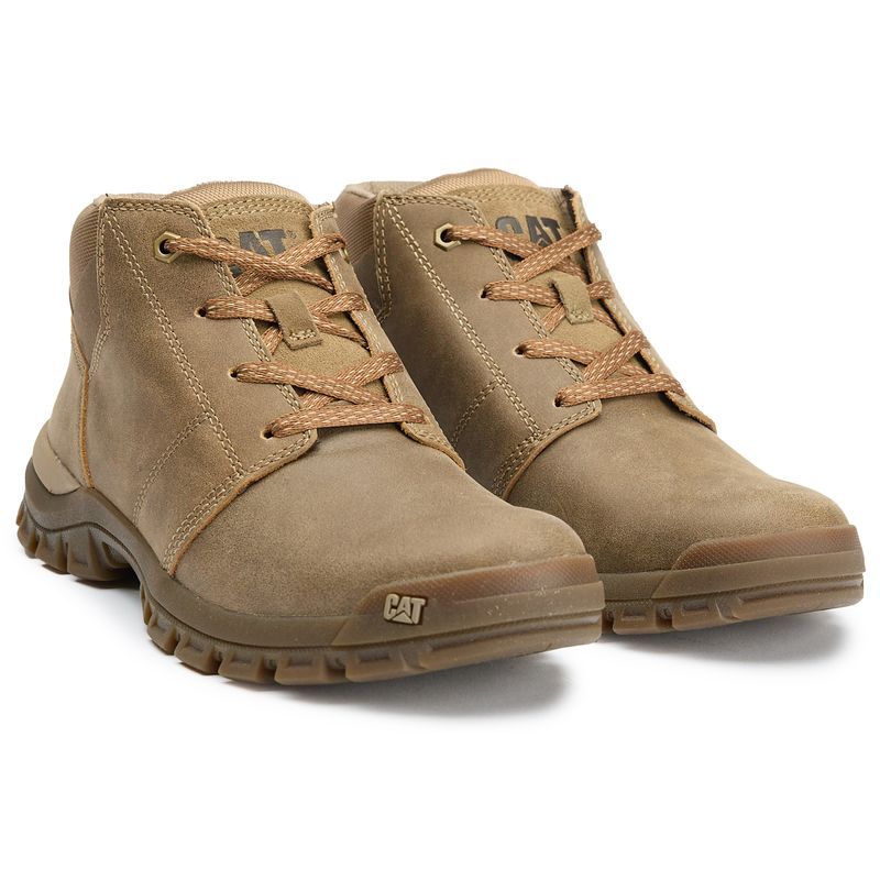 Robuste Chukka-Stiefel aus Leder