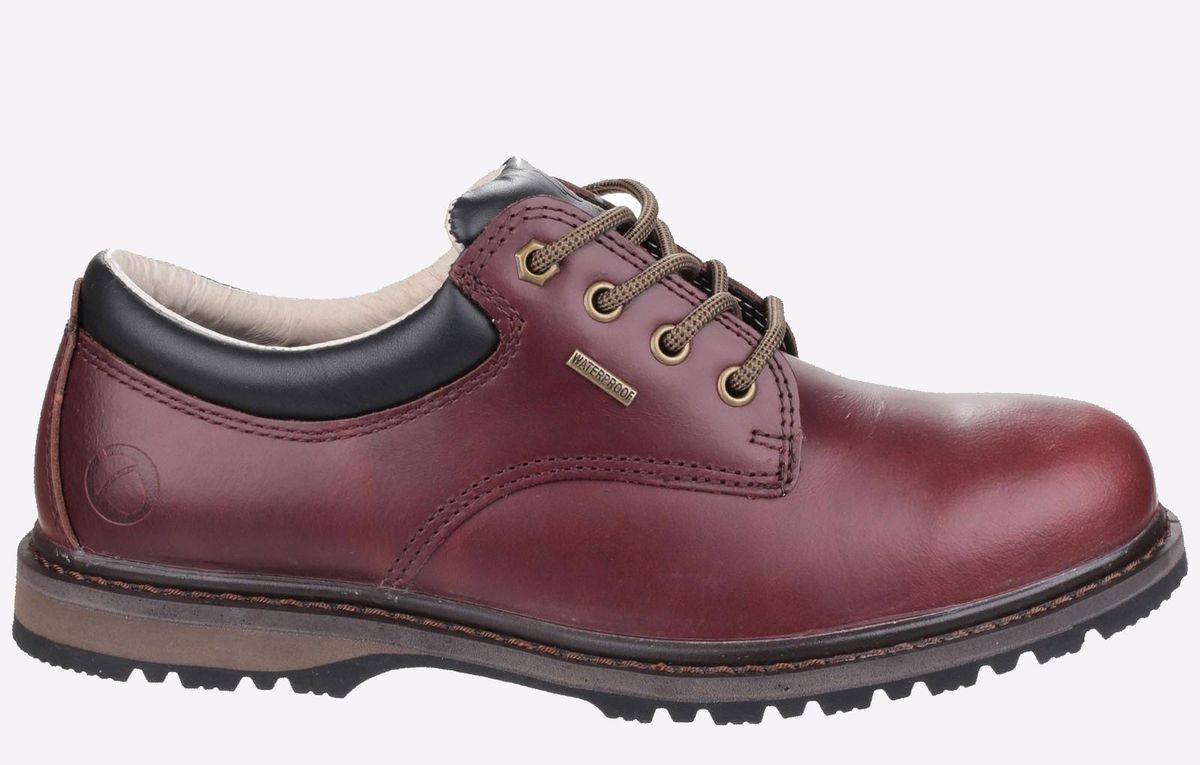 Wasserdichte Wander-Halbschuhe aus Vollleder