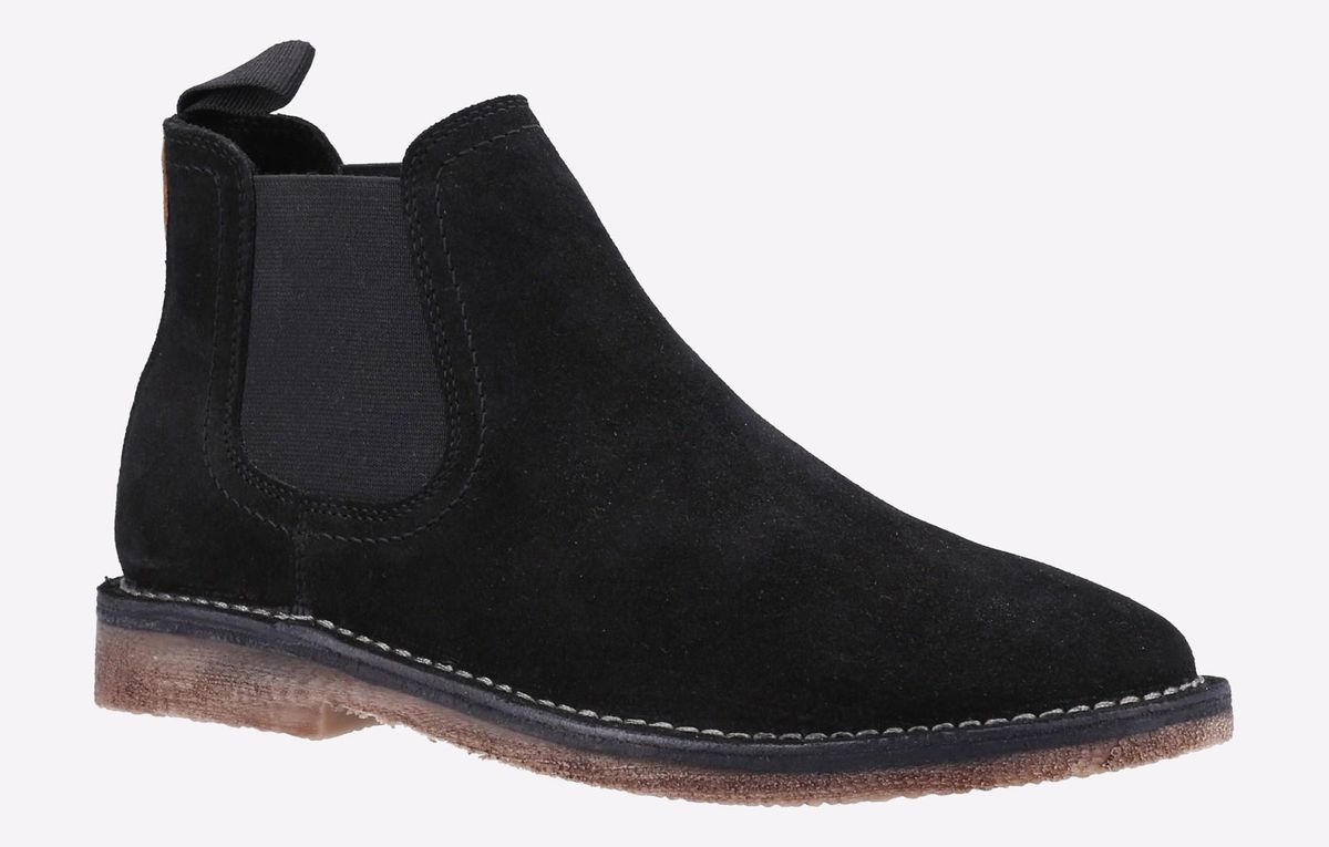 Wasserabweisende Chelsea-Boots aus Wildleder