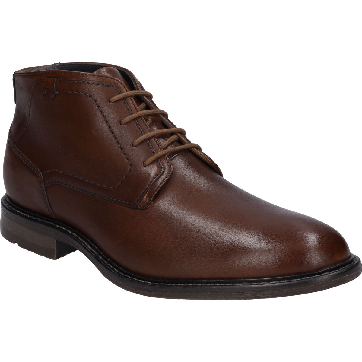 Elegante Schnürstiefeletten aus Leder