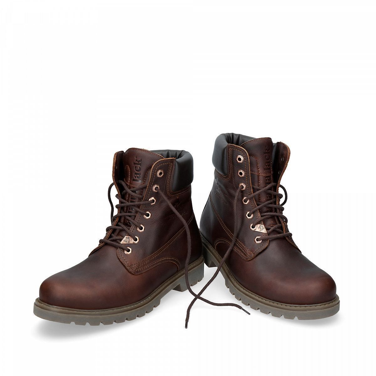 Klassische wasserdichte Leder-Schnürstiefel