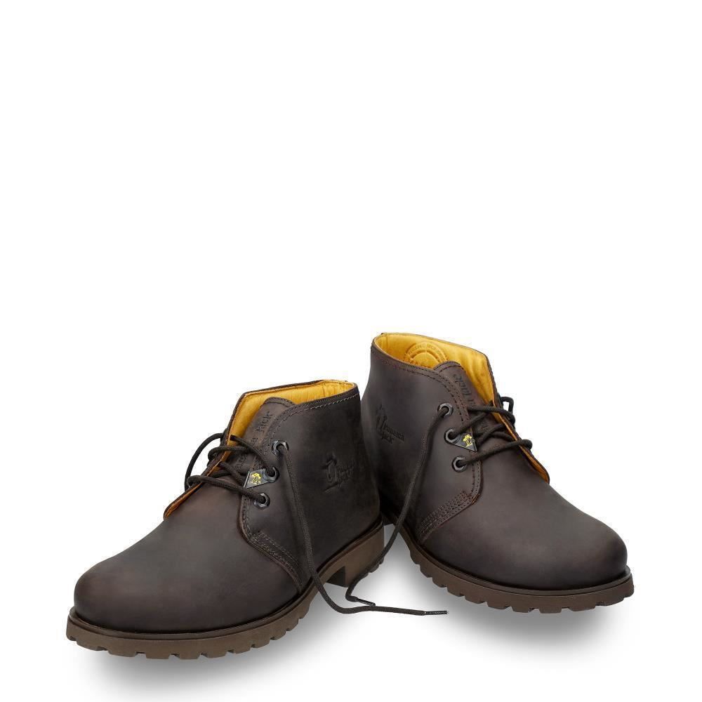 Wasserdichte Leder-Chukka-Boots zum Schnüren