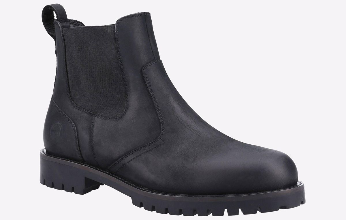 Wasserdichte Chelsea-Boots aus Nubukleder