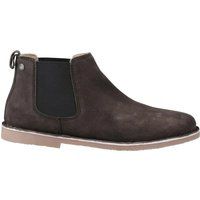 Chelsea-Boots aus Wildleder mit Anziehlasche