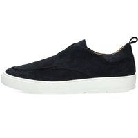 Minimalistische Slipper aus Wildleder