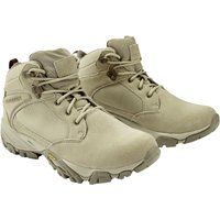 Mittelhohe Wanderstiefel aus Wildleder