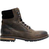 Robuste Lederboots im Used-Look