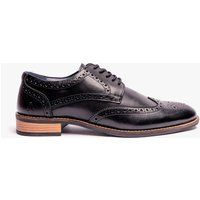 Klassische Leder-Brogues mit Budapester-Muster