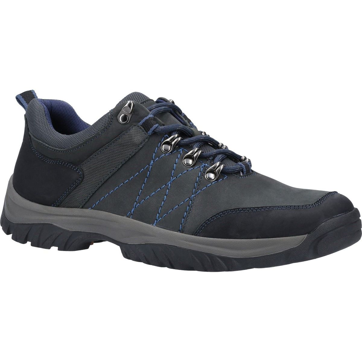 Robuste Wanderschuhe aus Nubukleder