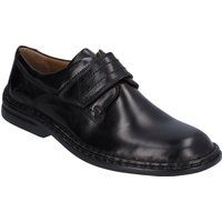 Leder-Halbschuh mit Klettverschluss