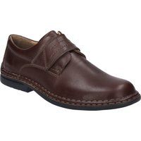 Klassischer Leder-Halbschuh mit Klettverschluss