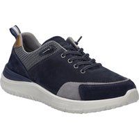 Hybrid-Sneaker aus Leder und Mesh