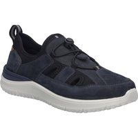 Hybrid-Sneaker aus Veloursleder und Mesh