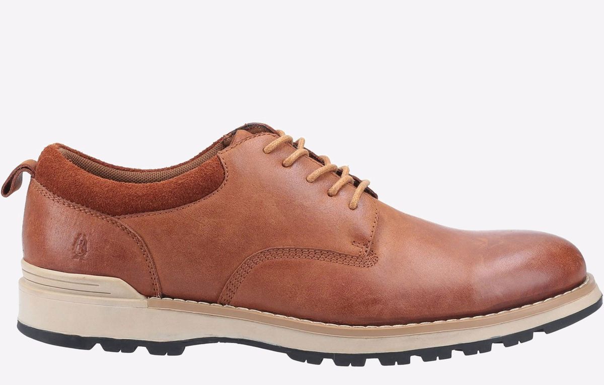 Lässige Leder-Schnürschuhe
