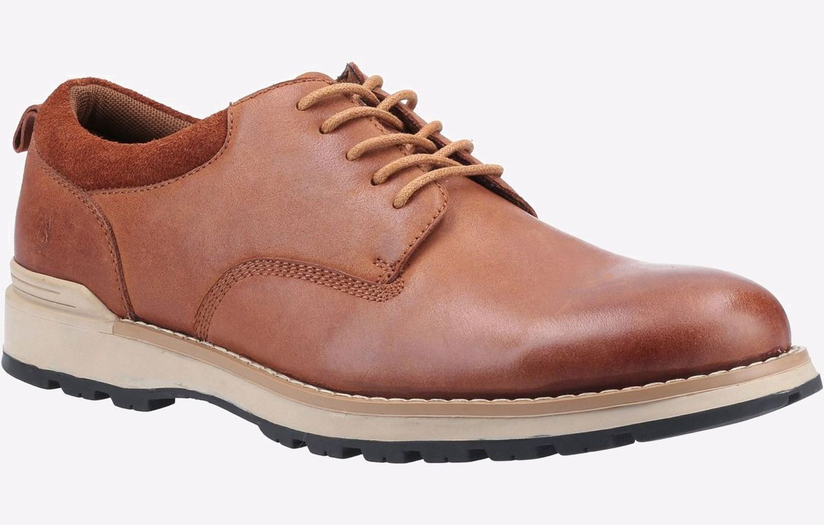 Lässige Leder-Schnürschuhe