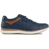 Klassische Low-Top Sneaker mit Besatz