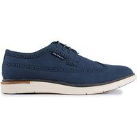Brogue-Derby-Schuhe mit Flügelkappe
