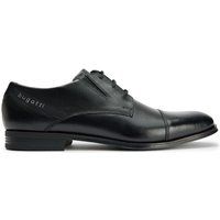 Leder-Derbyschuhe mit Kappe