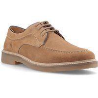 Wildleder-Schnürschuhe mit Mokassin-Naht