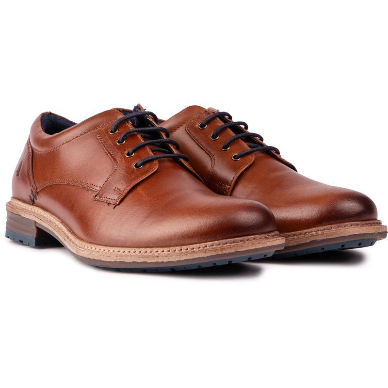 Klassische Derby-Schuhe aus Leder