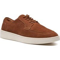 Wasserfeste Derby-Schuhe aus Wildleder