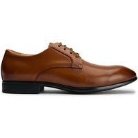 Klassische Leder-Derbies weite Passform