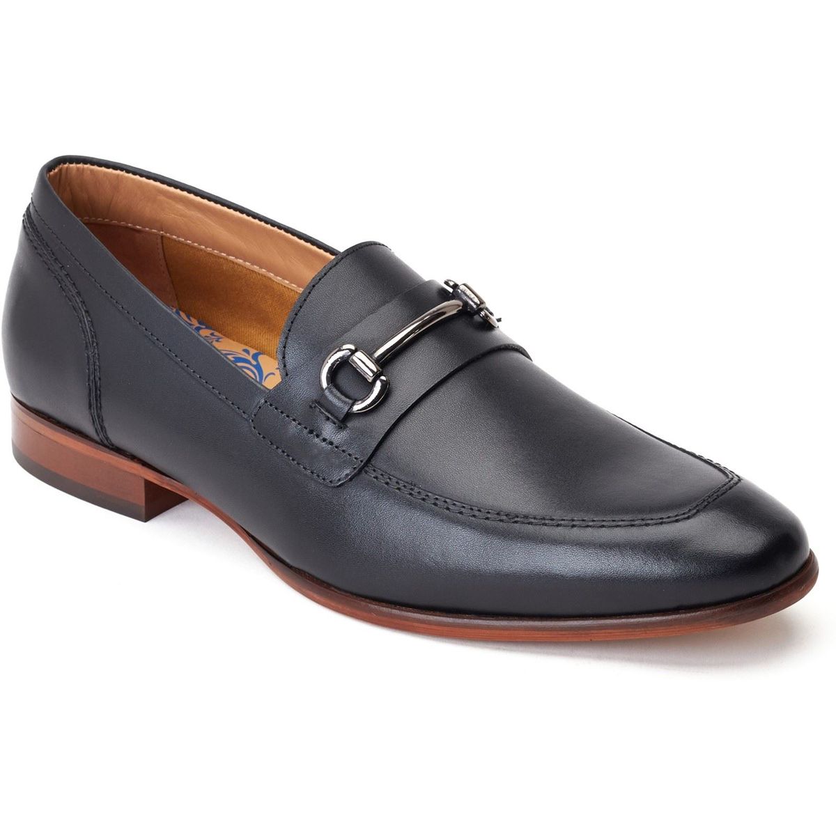 Klassische Leder-Loafer mit Trensenspange