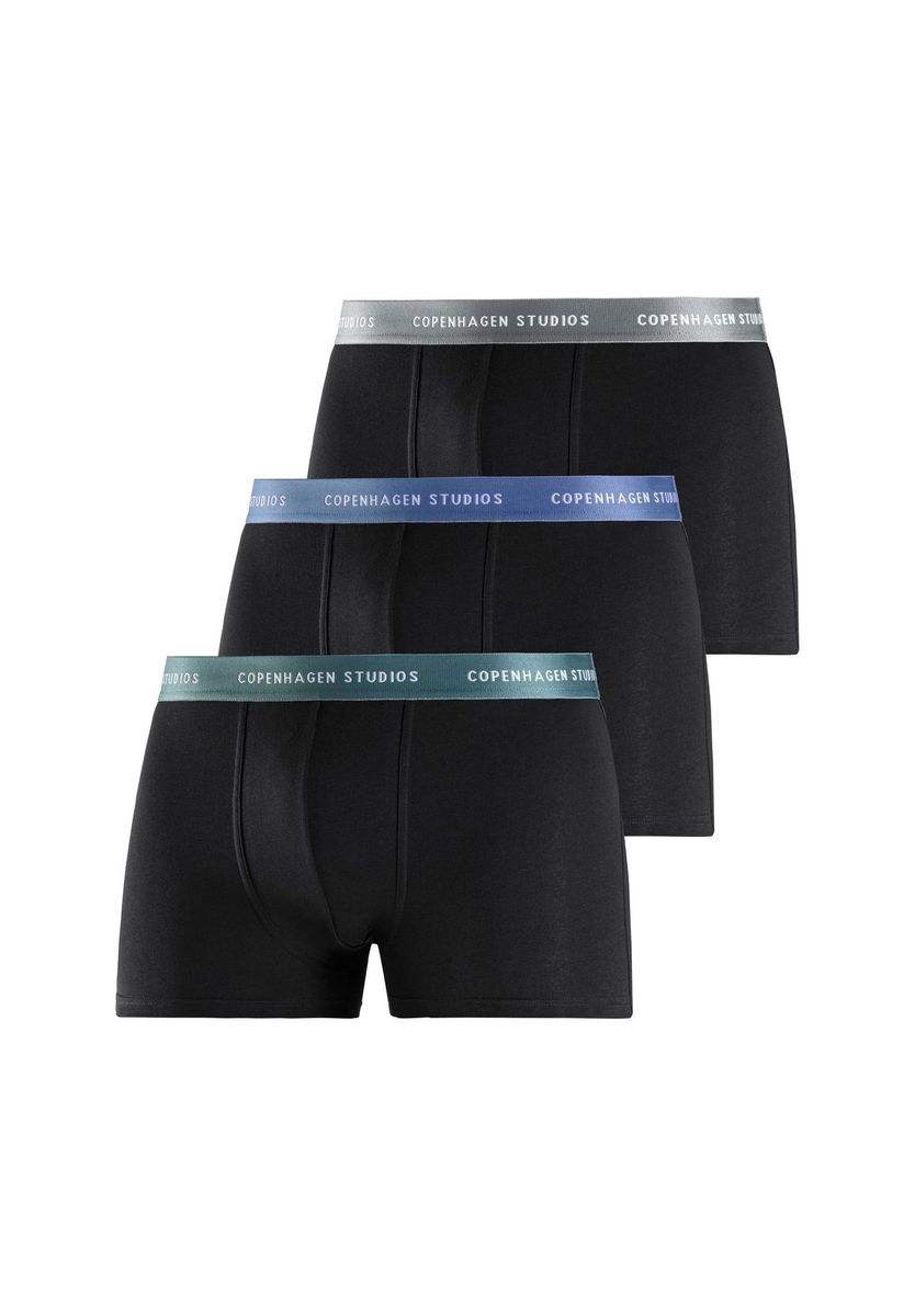 Herren Schwarze Boxershorts 3er-Pack