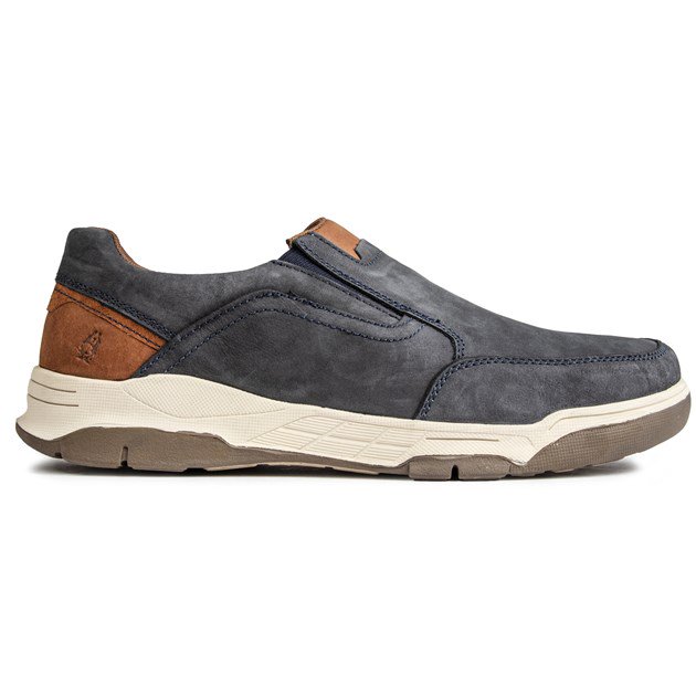 Leder-Slipper mit Memory-Schaum