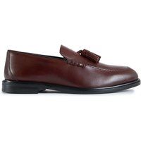 Elegante Leder-Loafer mit Quasten