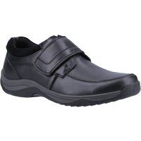 Komfortable Leder-Klettverschlussschuhe