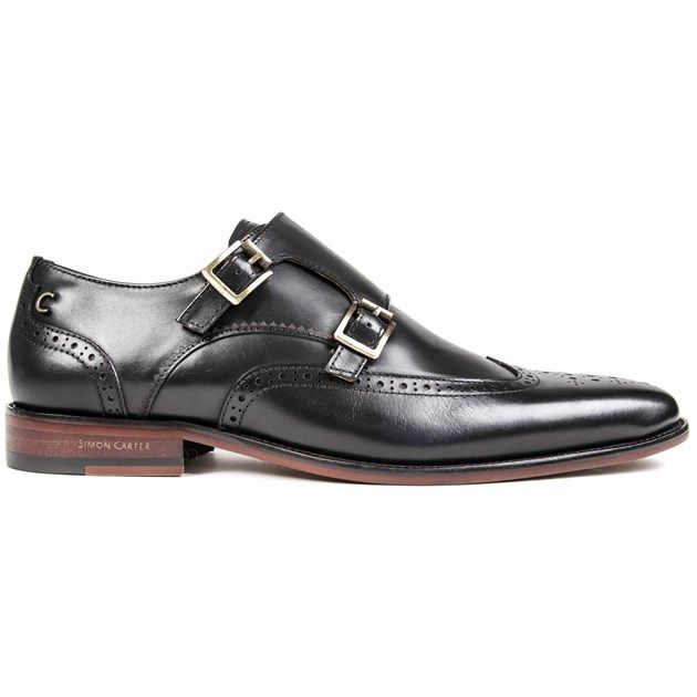 Elegante Doppel-Monks mit Brogue-Details
