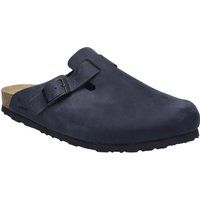 Ikonische Nubuk-Slipper mit Schnallenriemen