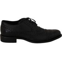 Elegante strukturierte Wingtip Derbies