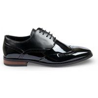Elegante Lackleder Brogues mit Flügelkappe