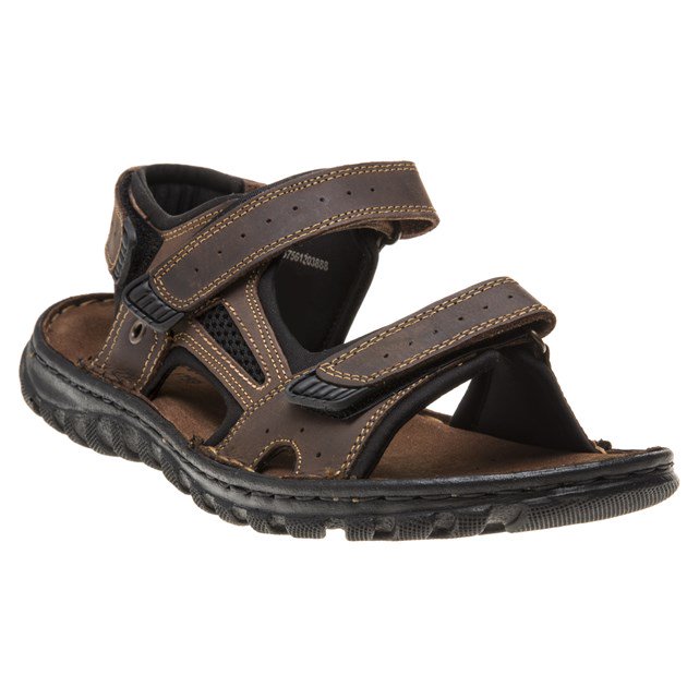 Robuste Abenteuer-Ledersandalen