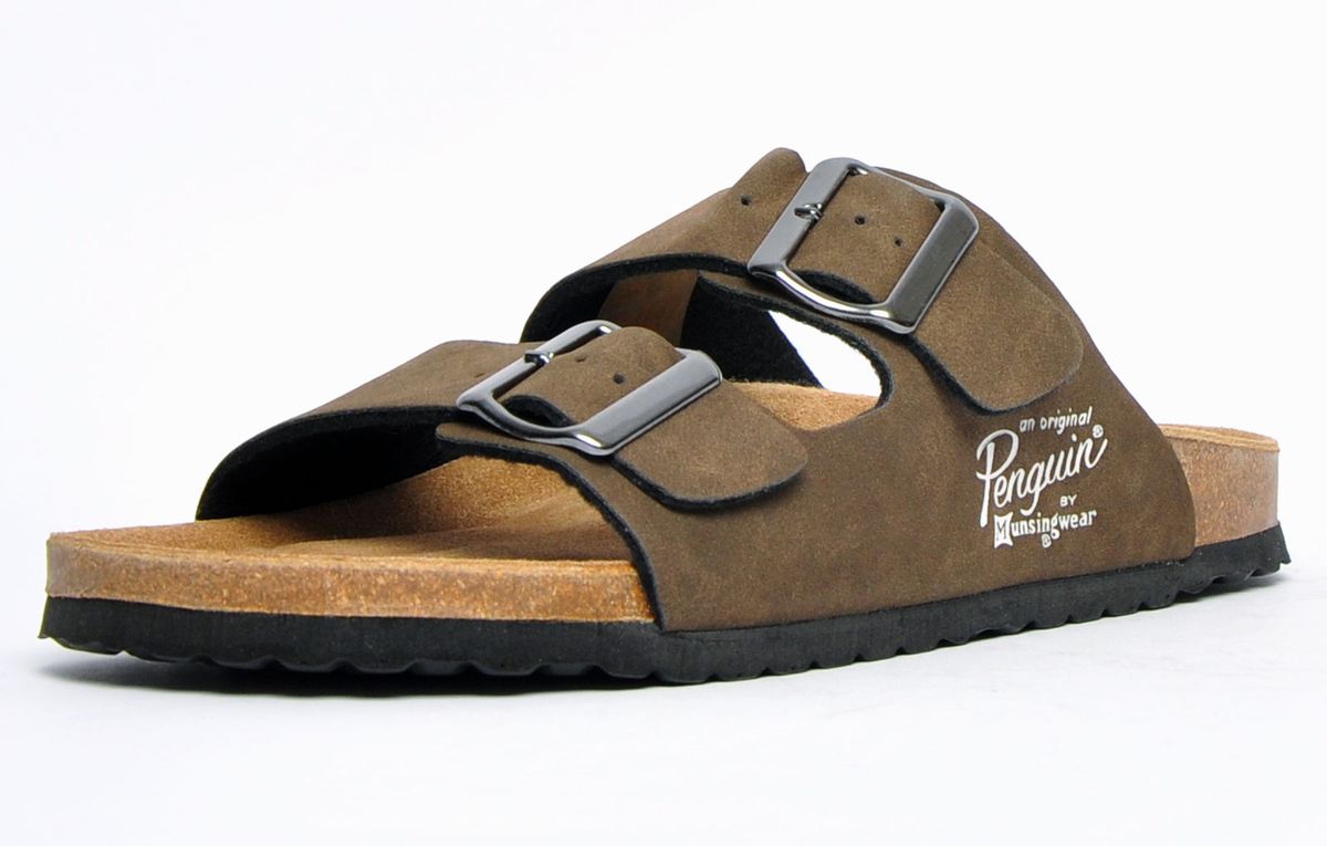 Komfort-Fußbett-Sandalen mit Doppel-Schnalle