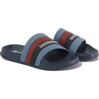Sportliche Gestreifte Sandalen mit Fußbett