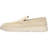 Minimalistische Veloursleder Slip-On Loafer