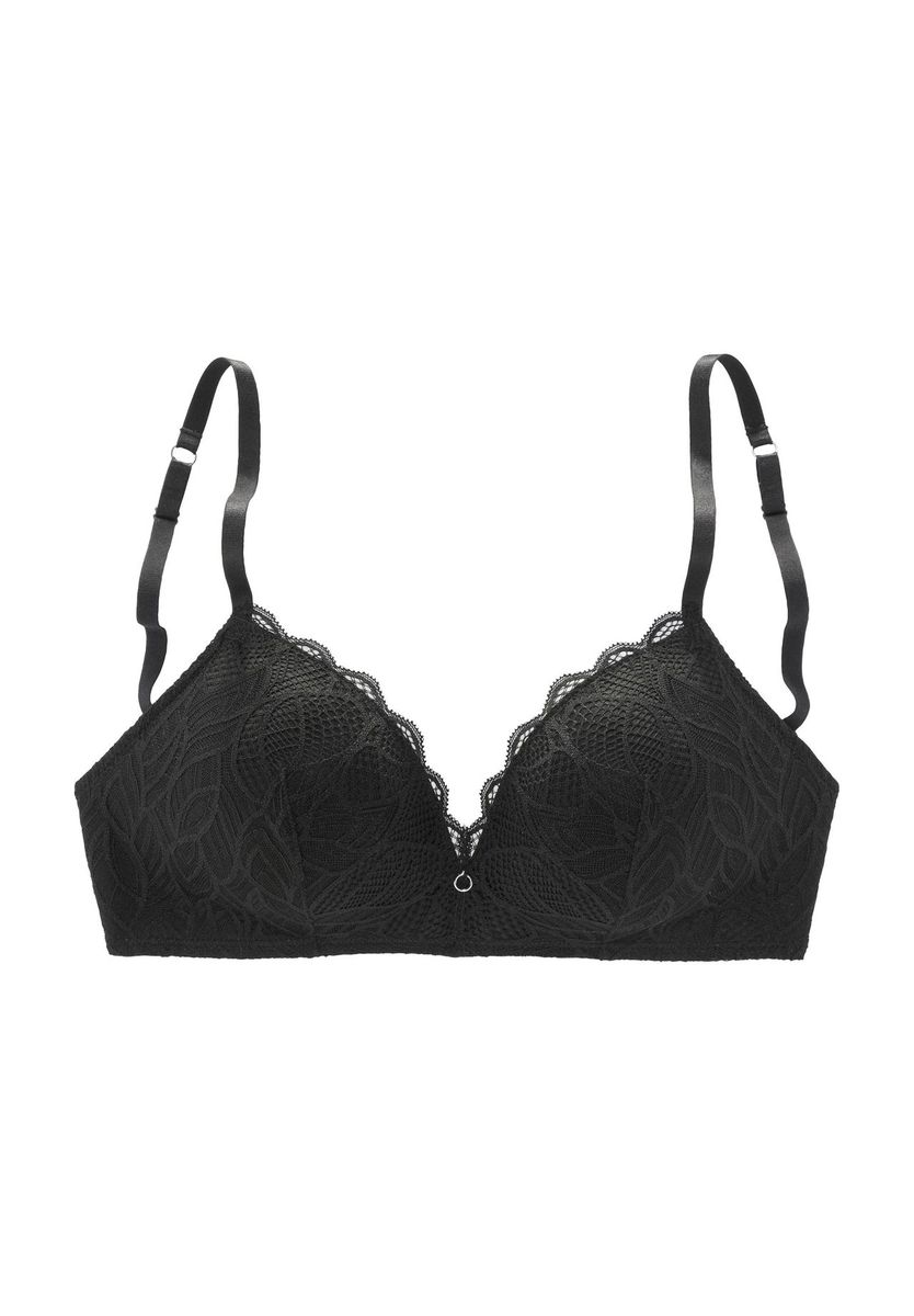 Spitzen-Bralette mit gepolsterten Cups