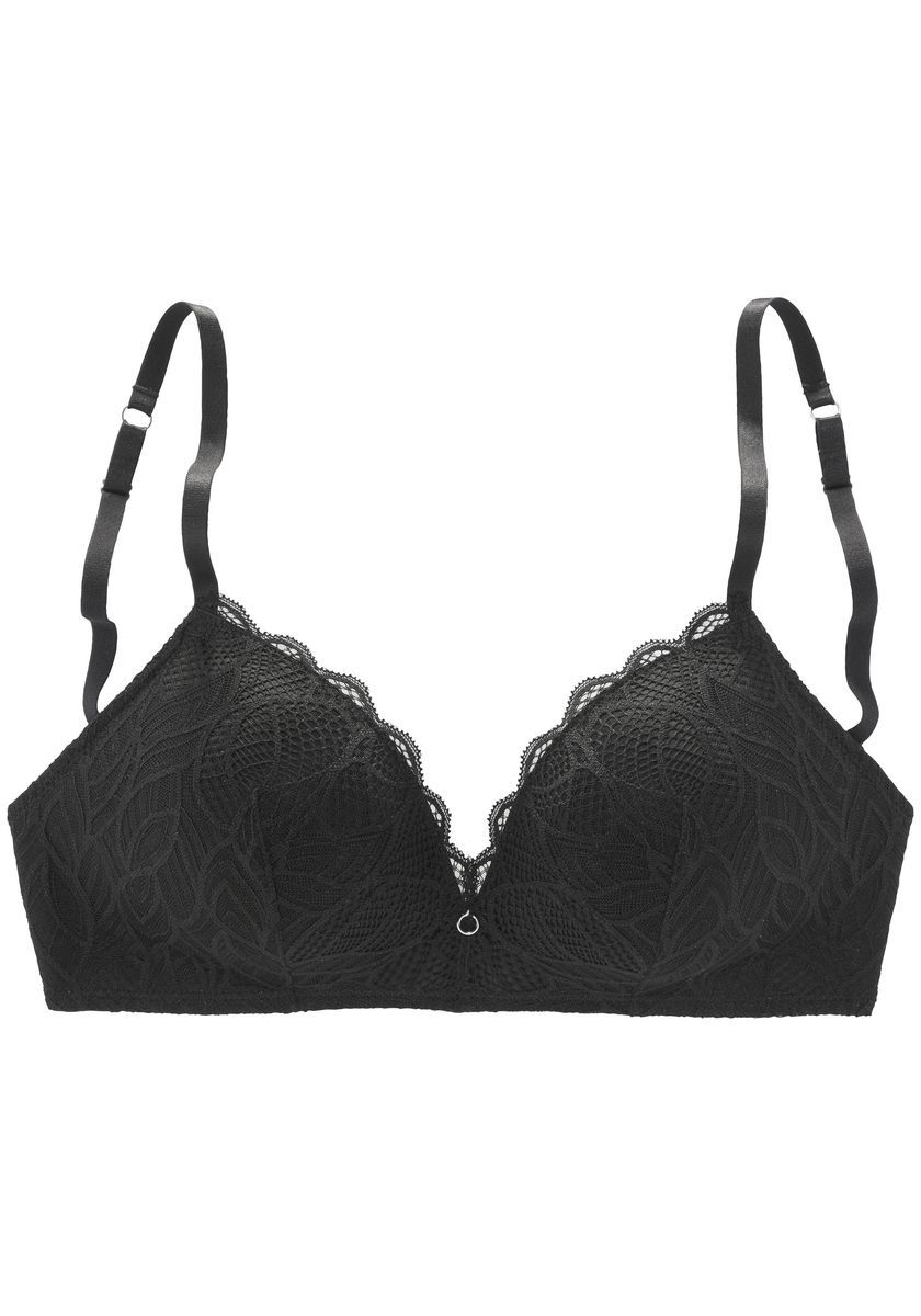 Spitzen-Bralette mit gepolsterten Cups