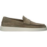 Suede Penny-Loafer-Sneaker