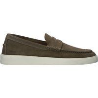 Wildleder-Loafer mit Cup-Sohle