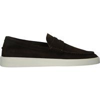 Wildleder-Penny-Loafer mit Cup-Sohle