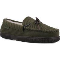 Gemütliche Moccasin-Hausschuhe aus Cord