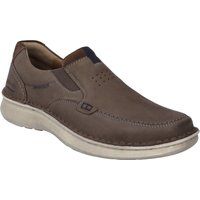 Handgenähte Leder-Slipper für Herren