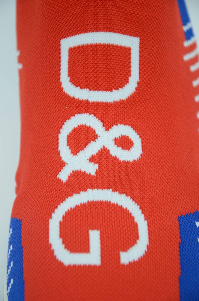 Sock-Sneaker mit Logo-Print